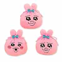 新品　未開封！　17個まとめ売り　おぱんちゅうさぎ　巾着　ポーチ　20cm 新品未開封！17個まとめ売りおぱんちゅうさぎ巾着ポーチ20cm